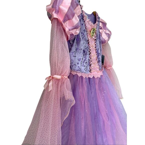 Disney Store Girls Rapunzel Costume Tangled Size 9-10 - Picture 2 of 8